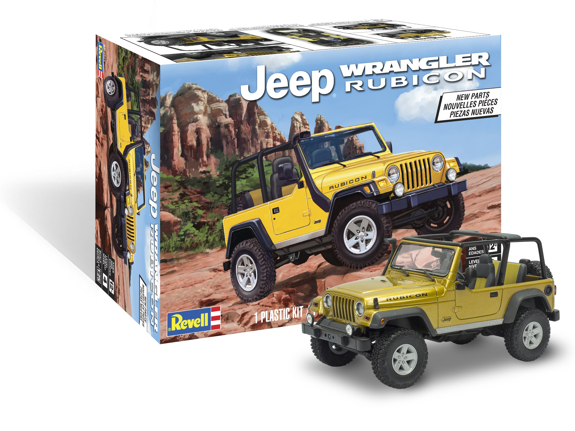 4501 - 1/25 Jeep Wrangler Rubicon