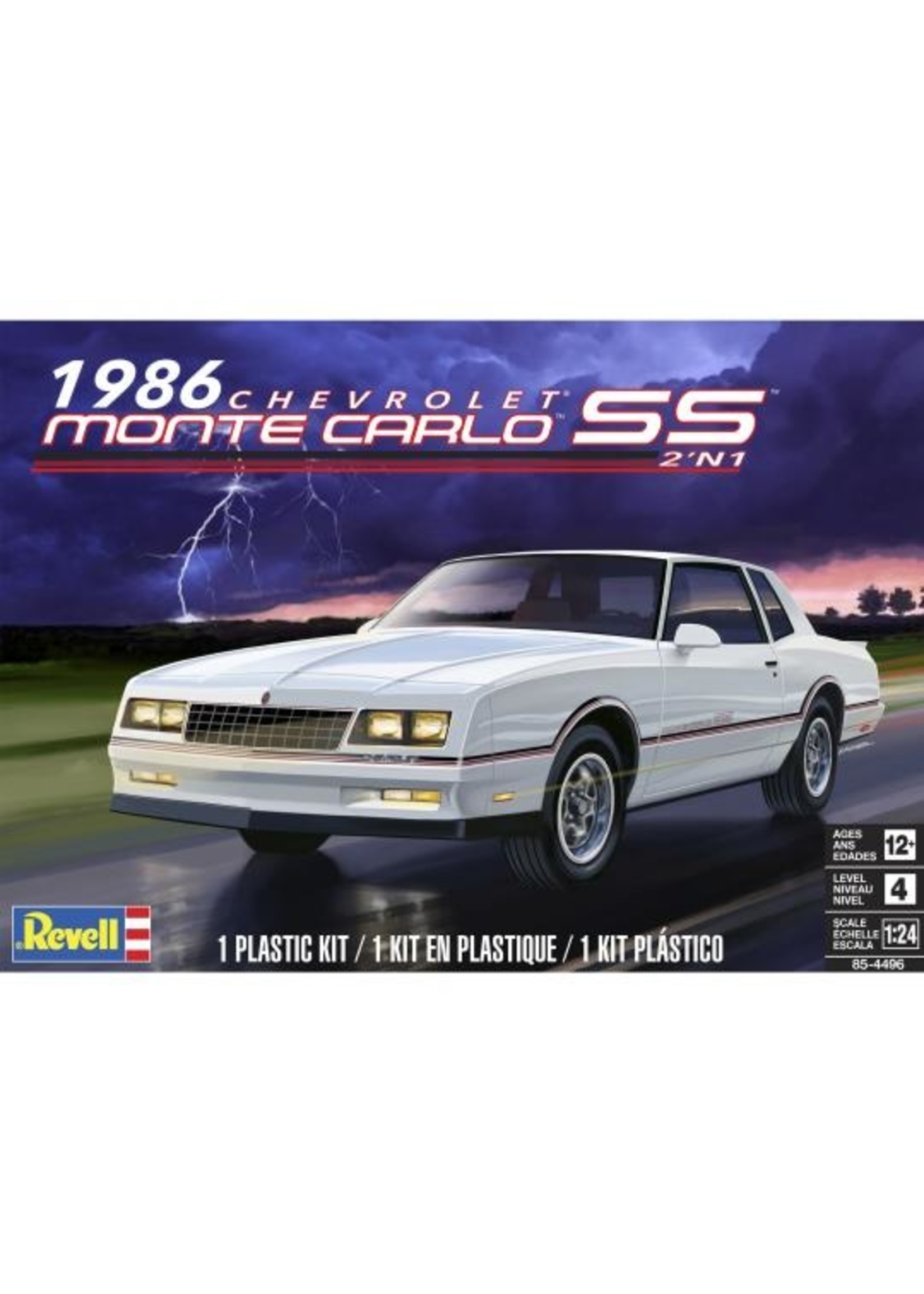 Revell 4496 - 1/24 1986 Chevy Monte Carlo SS