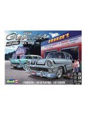 Blue Revell 85-4504 1956 Chevy Del Ray 2N1 Model Car Kit 1:25 Scale 153-Piece Skill Level 5 Plastic Model Building Kit 
