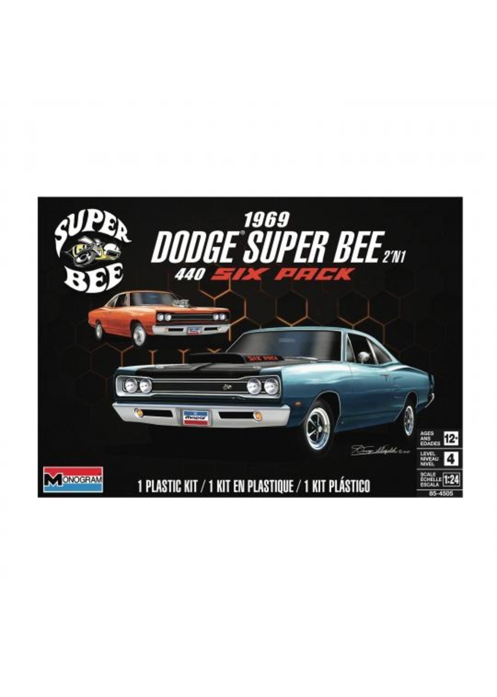 Revell 4505 - 1/24 1969 Dodge Super Bee 2n1