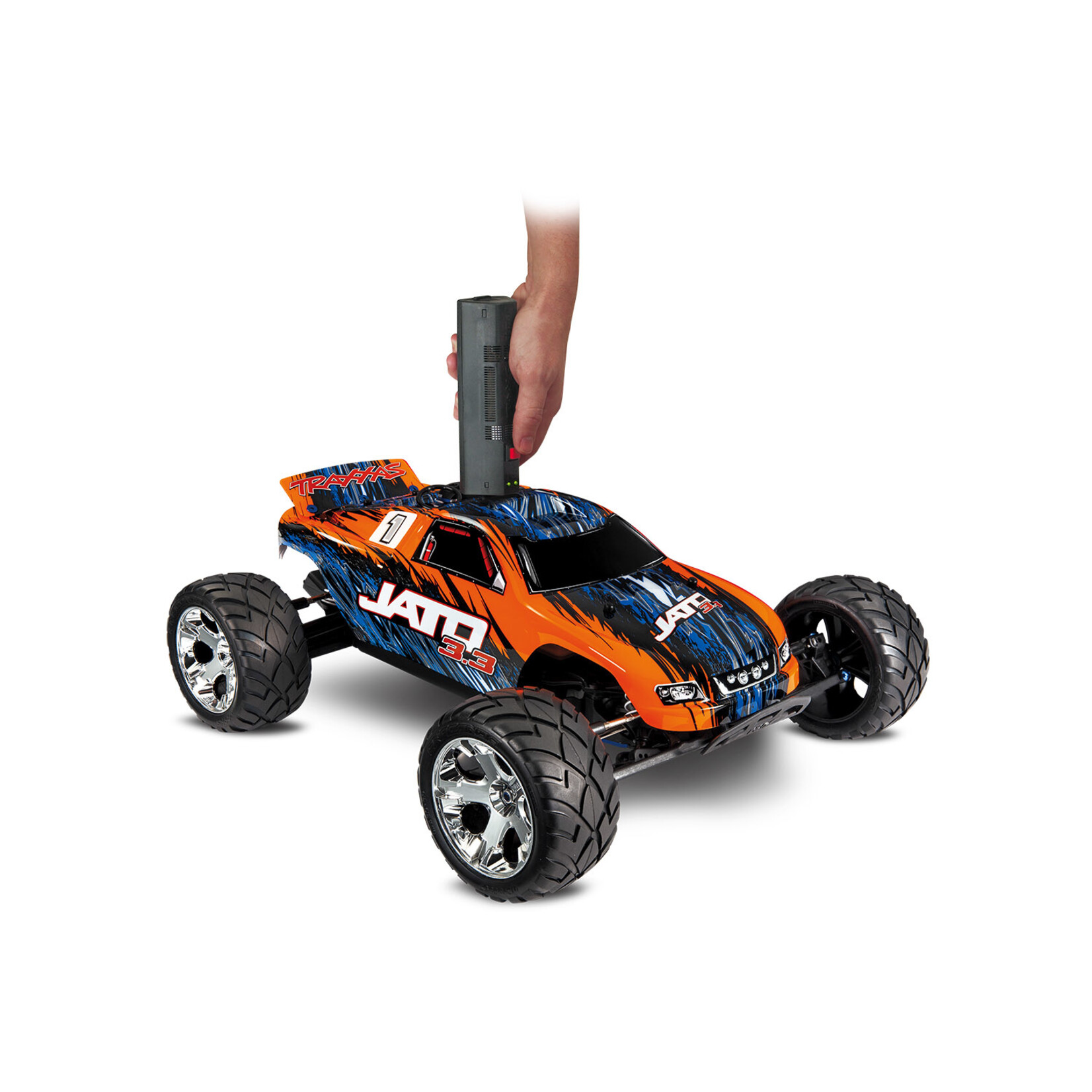 Traxxas 55077-3 - 1/10 Jato 3.3 2WD Nitro Stadium Truck
