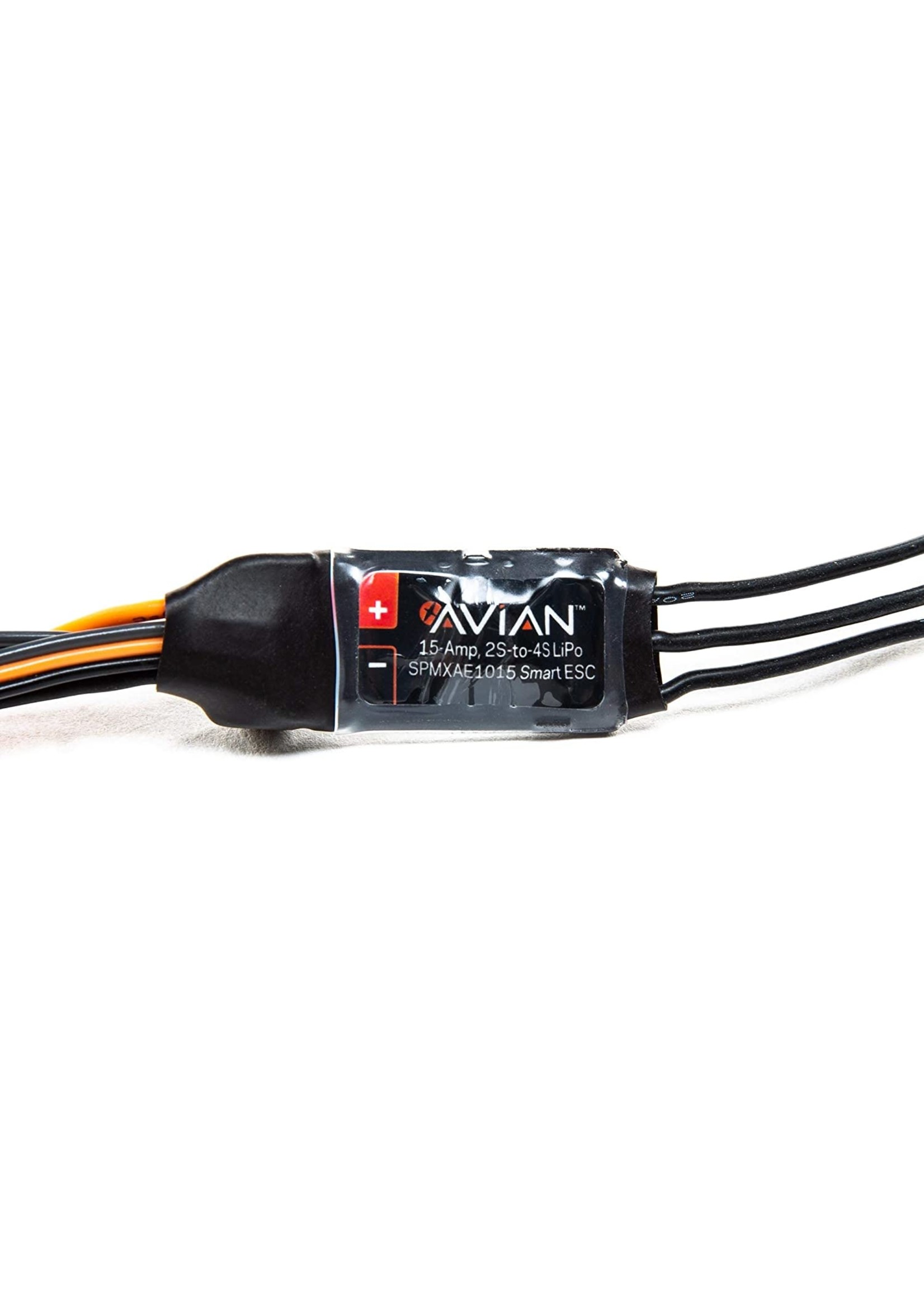 Spektrum SPMXAE1015 - Avian 15amp Brushless Smart ESC - 2S-4S