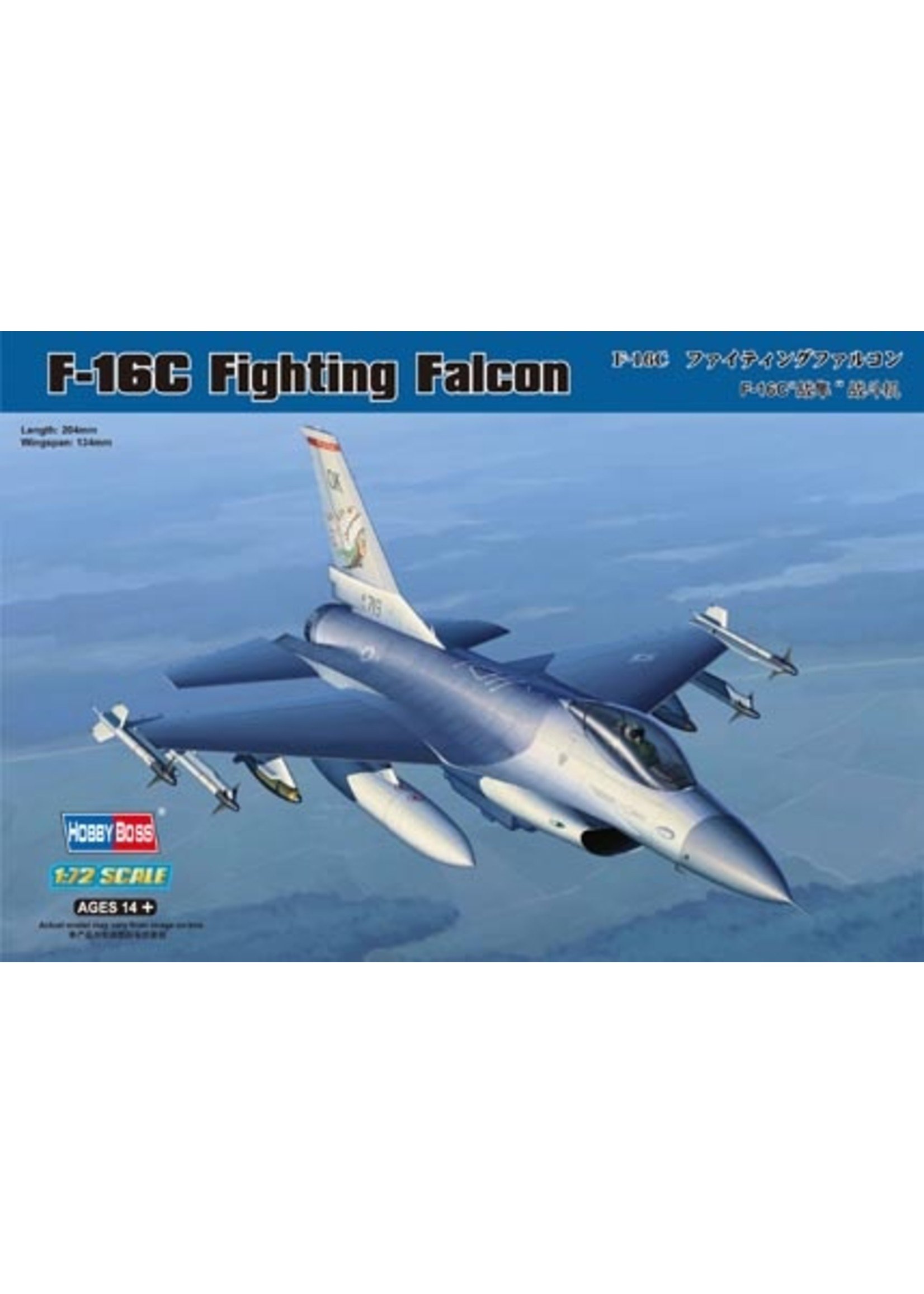 Hobby Boss 80274 - 1/72 F-16C Fighting Falcon