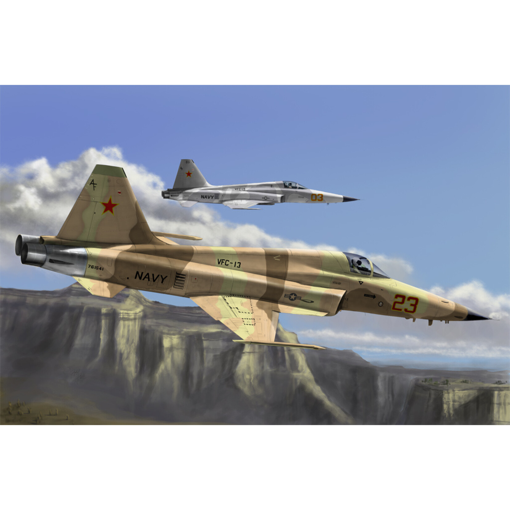 Hobby Boss 80207 - 1/72 F-5E Tiger II Fighter
