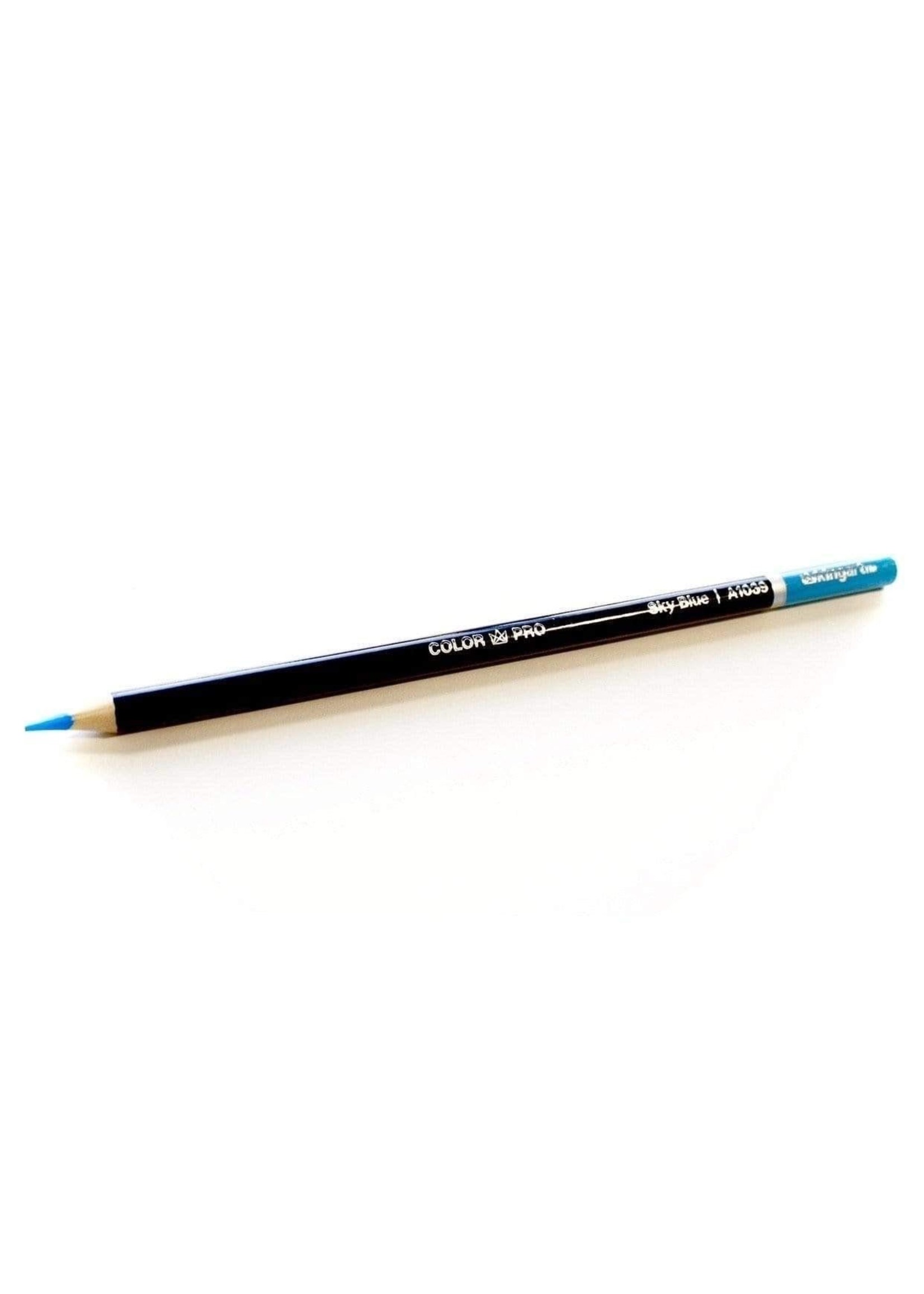 Kingart Soft Core Colored Pencils in Tin - 12 Unique Colors