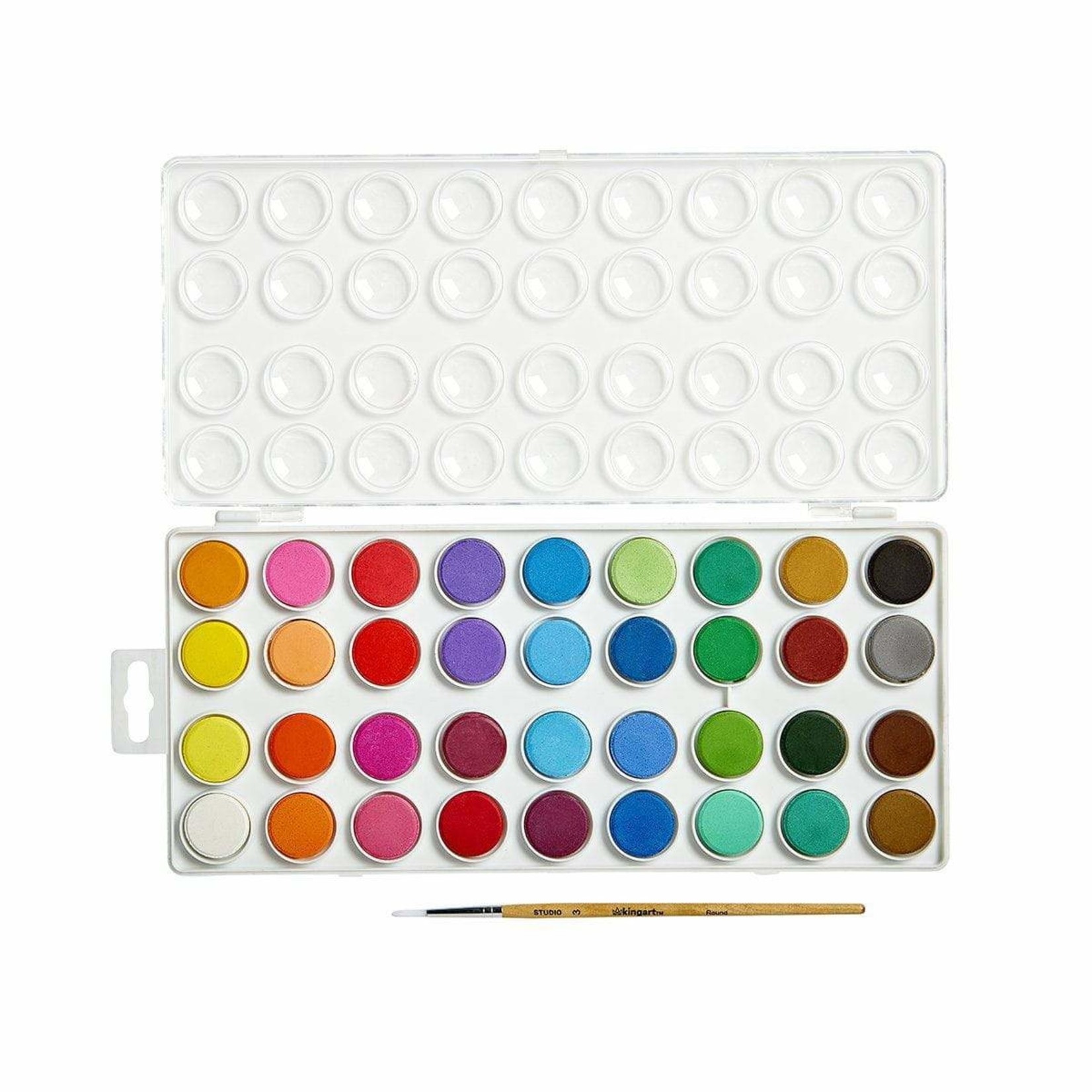 Kingart Watercolor Pan Set - 36 Unique Colors
