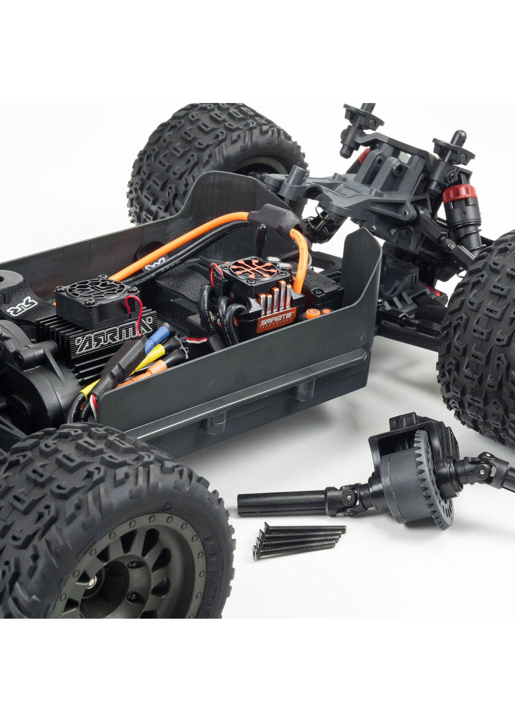  ARRMA RC Truck 1/10 VORTEKS 4X4 3S BLX Stadium Truck RTR  (Batteries and Charger Not Included), Red, ARA4305V3T1 : Toys & Games