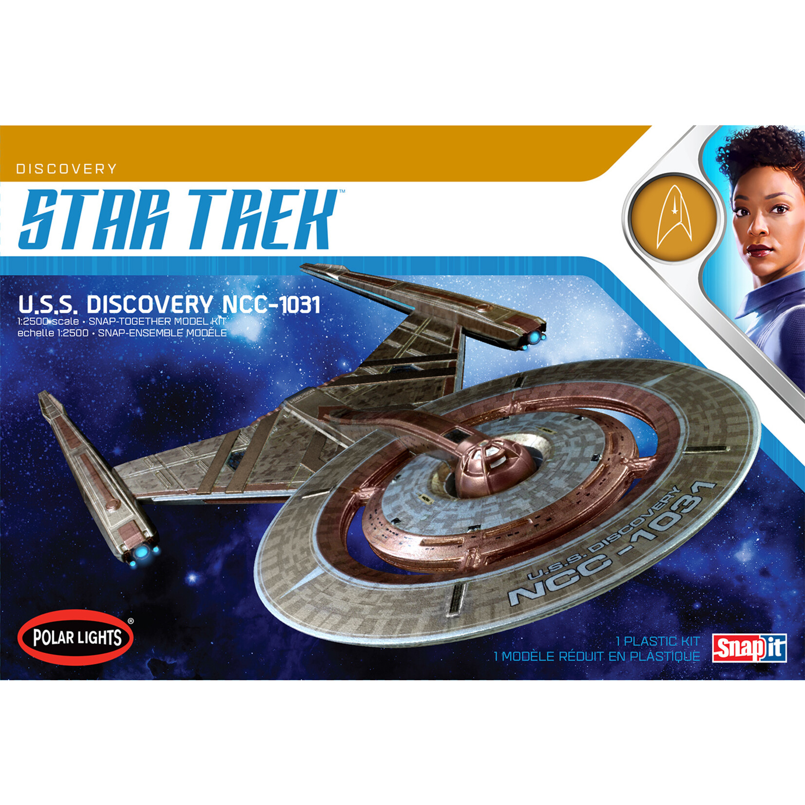 Polar Lights PLL 961M - 1/2500 Star Trek U.S.S. Discovery NCC-1031