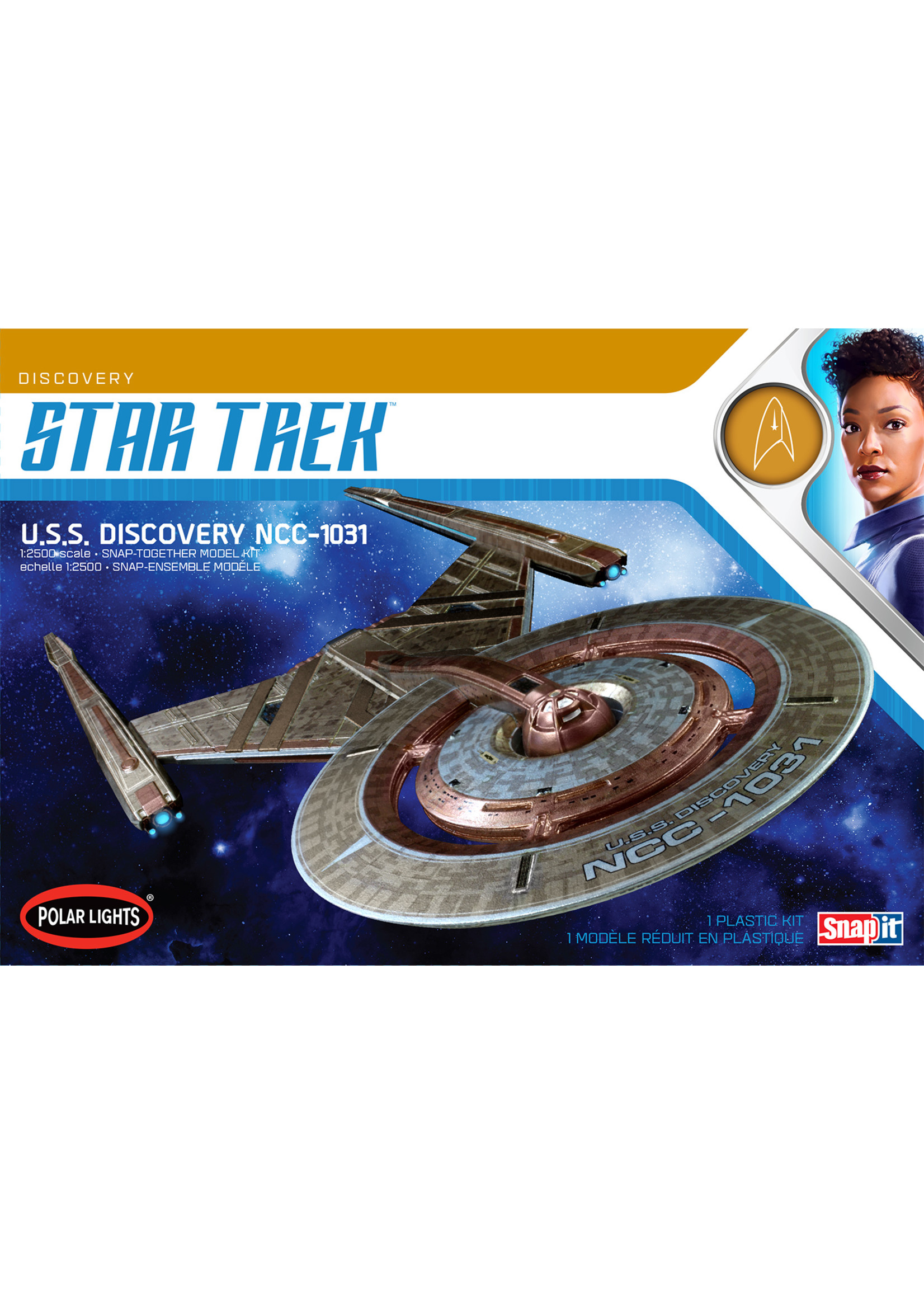 Polar Lights PLL 961M - 1/2500 Star Trek U.S.S. Discovery NCC-1031
