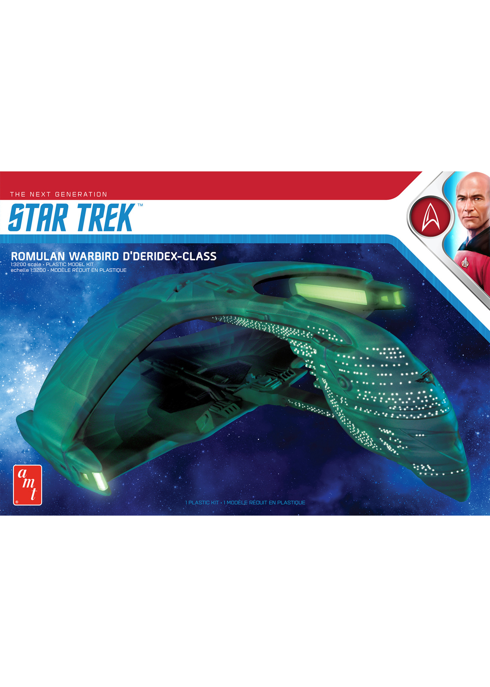 AMT 1125M - 1/3200 Star Trek Romulan Warbird