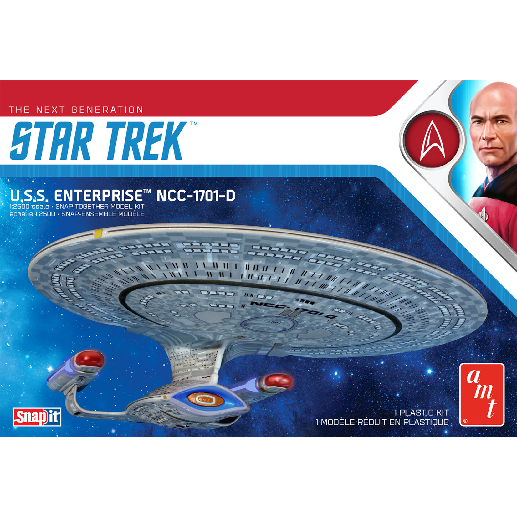 AMT 1126M - 1/2500 Star Trek U.S.S. Enterprise-D
