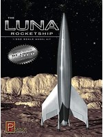 Pegasus Hobbies 9310 - 1/350 Luna Rocketship - Silver Plated