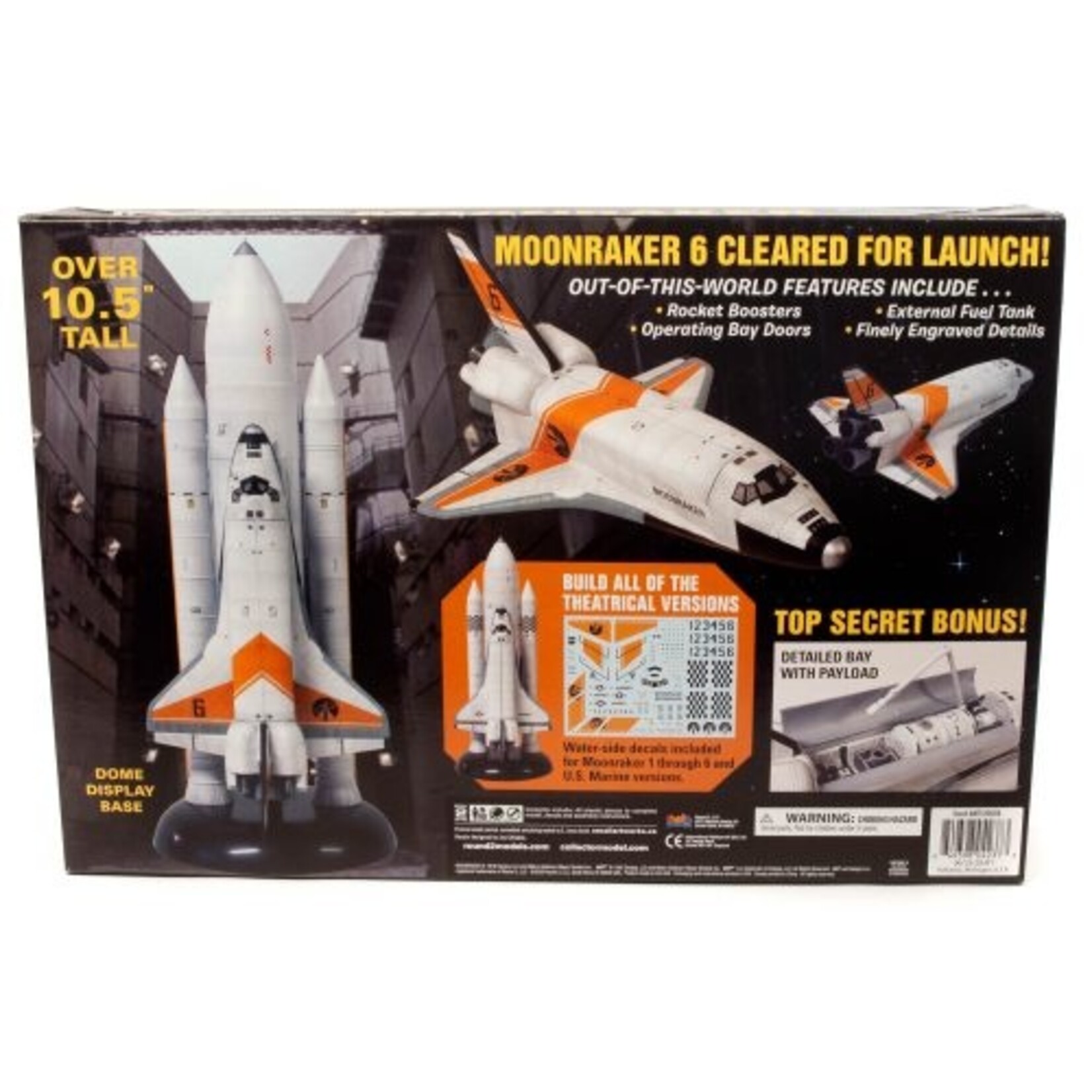 AMT AMT 1208 1/200 Moonraker Shuttle w/Boosters James Bond