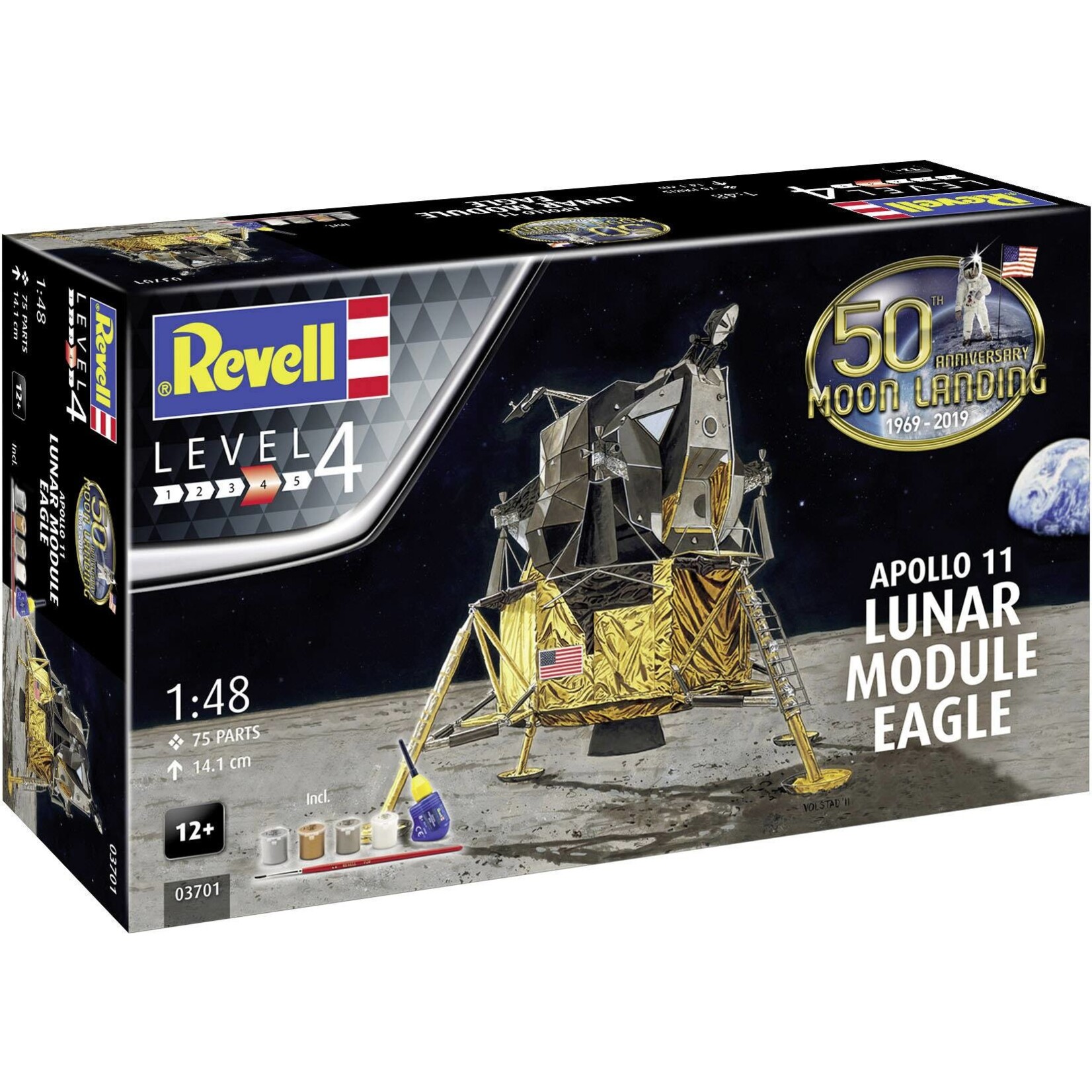 Revell Apollo 11 Lunar Module Eagle 1   1:48