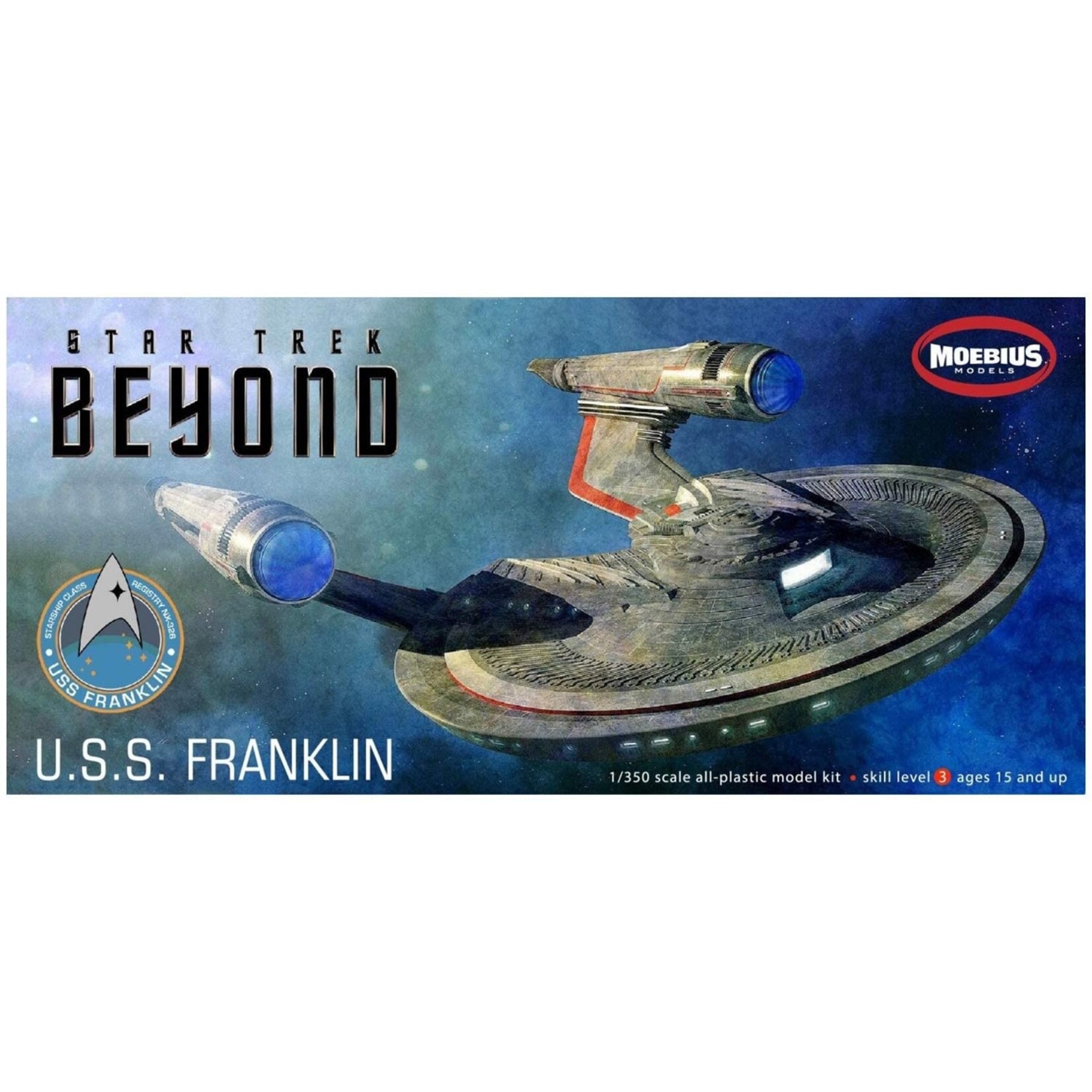 Moebius Models 975 - 1/350 Star Trek Beyond U.S.S. Franklin
