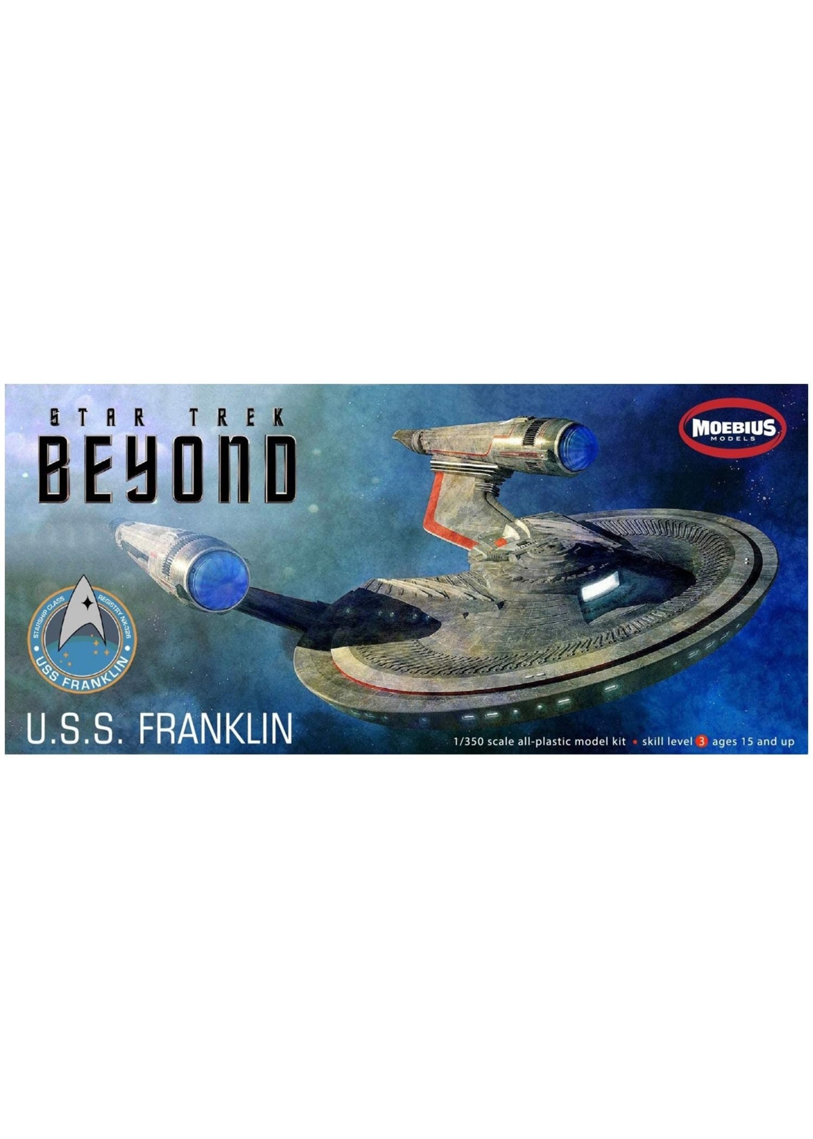 Moebius Models 975 - 1/350 Star Trek Beyond USS Franklin Model Kit