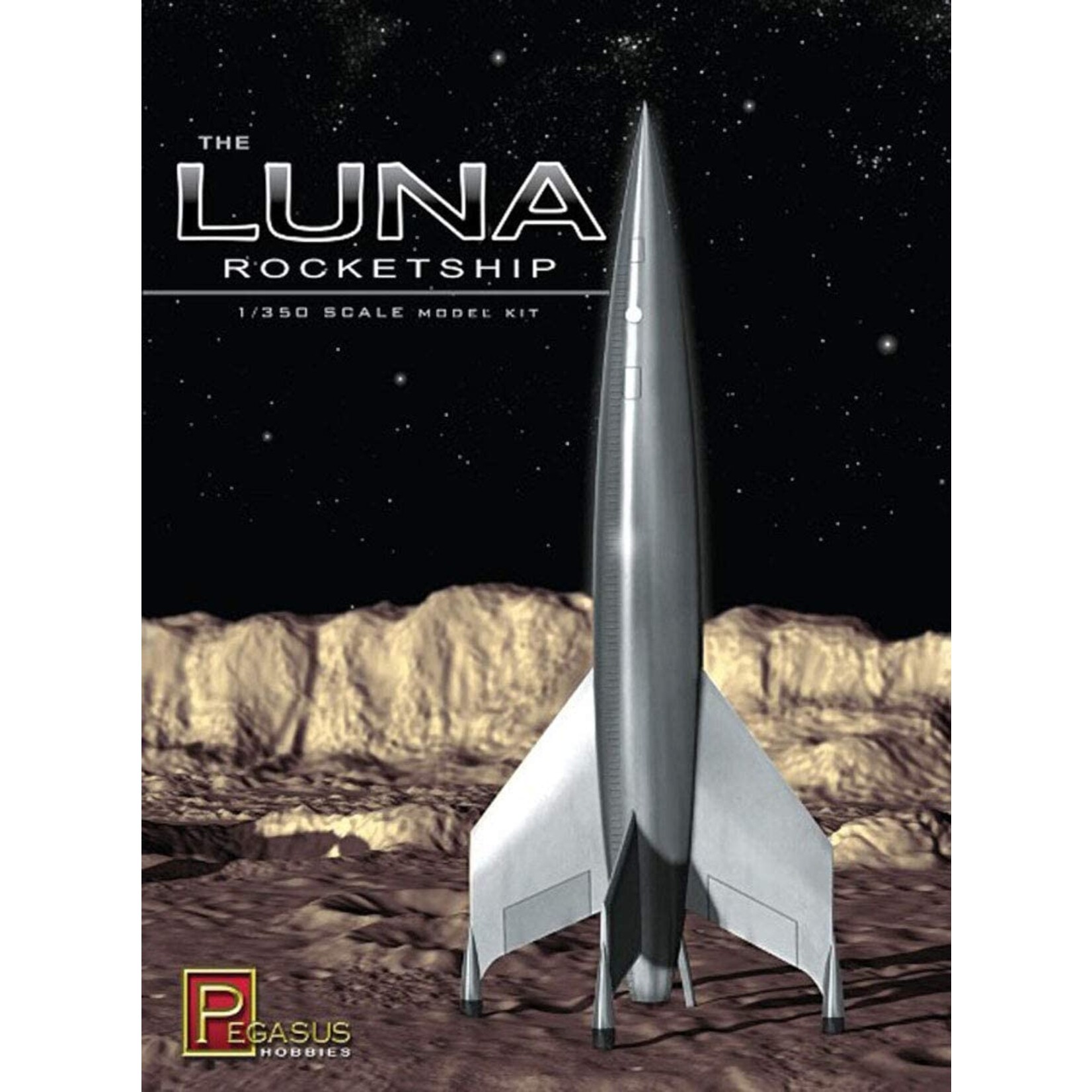 Pegasus Hobbies 9111 - 1/144 Luna Rocketship