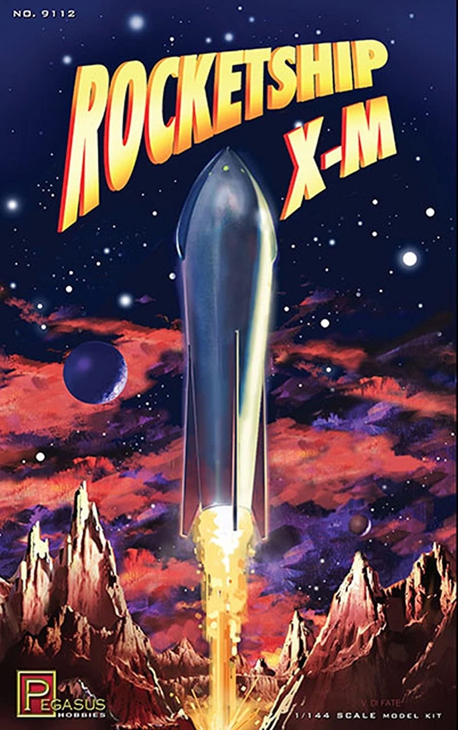 9112 - 1/144 Rocketship X-M