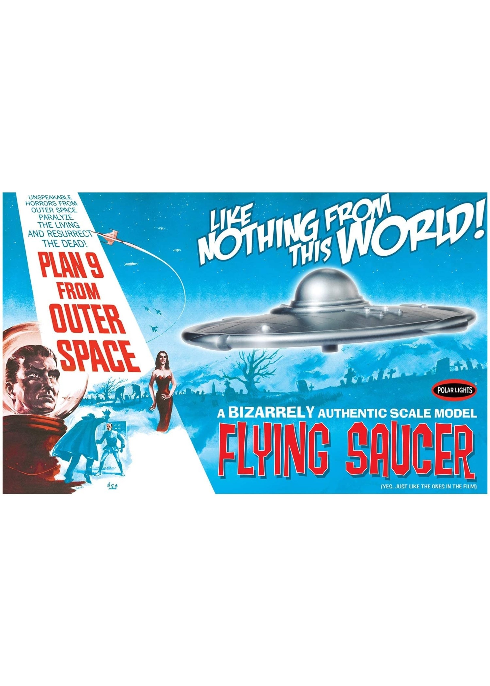Polar Lights 970 - 1/48 Plan 9 From Outer Space Flying Saucer