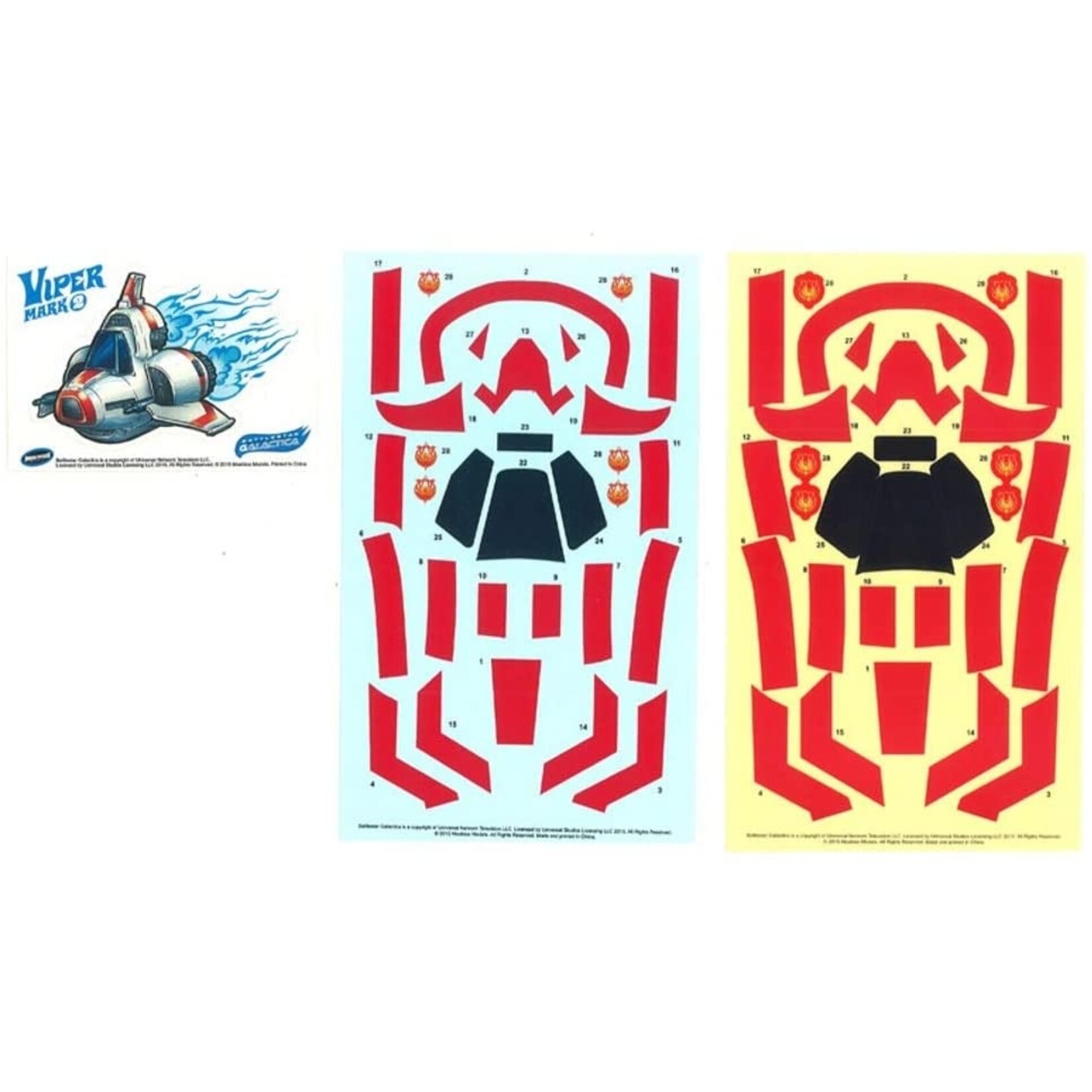 Moebius Models 944 - BSG Super Deformed Viper MKII