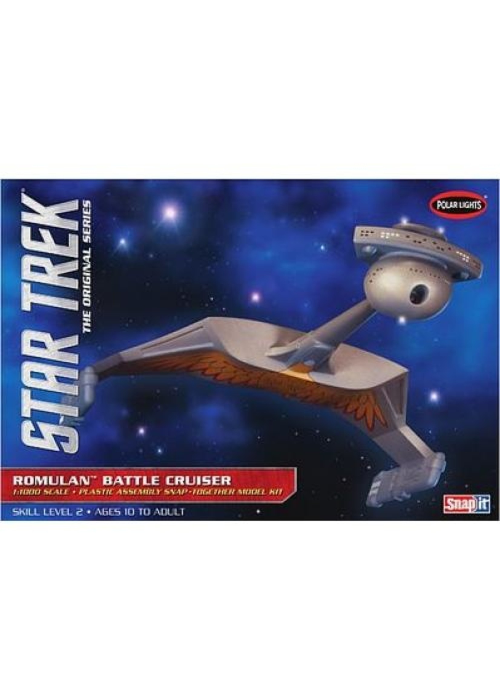 Polar Lights 897 - 1/1000 Star Trek Romulan Battle Cruiser