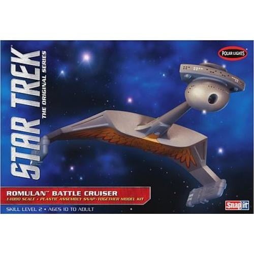 897 - 1/1000 Star Trek Romulan Battle Cruiser