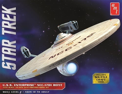 AMT1080 - 1/537 Star Trek USS Enterprise NCC-1701 Refit