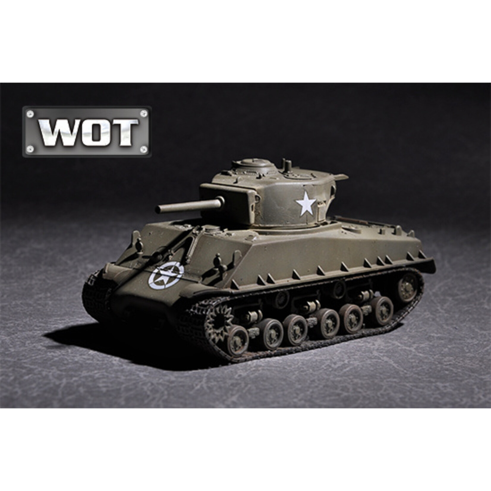 Trumpeter TSM 7168 - 1/72 US M4A3E8 with 105mm M4