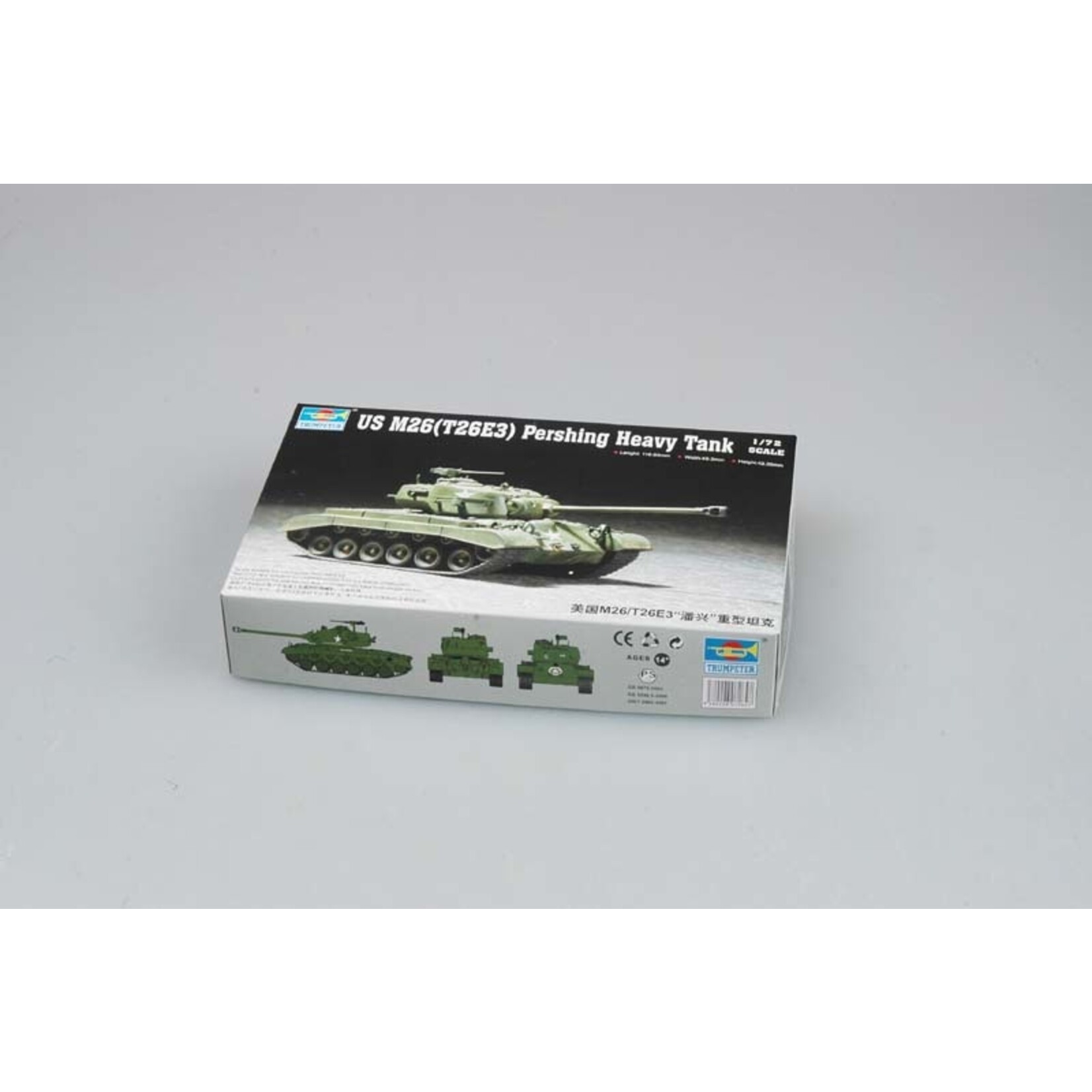 Trumpeter TSM 7264 - 1/72 US M26 (T26E3) Pershing Heavy Tank