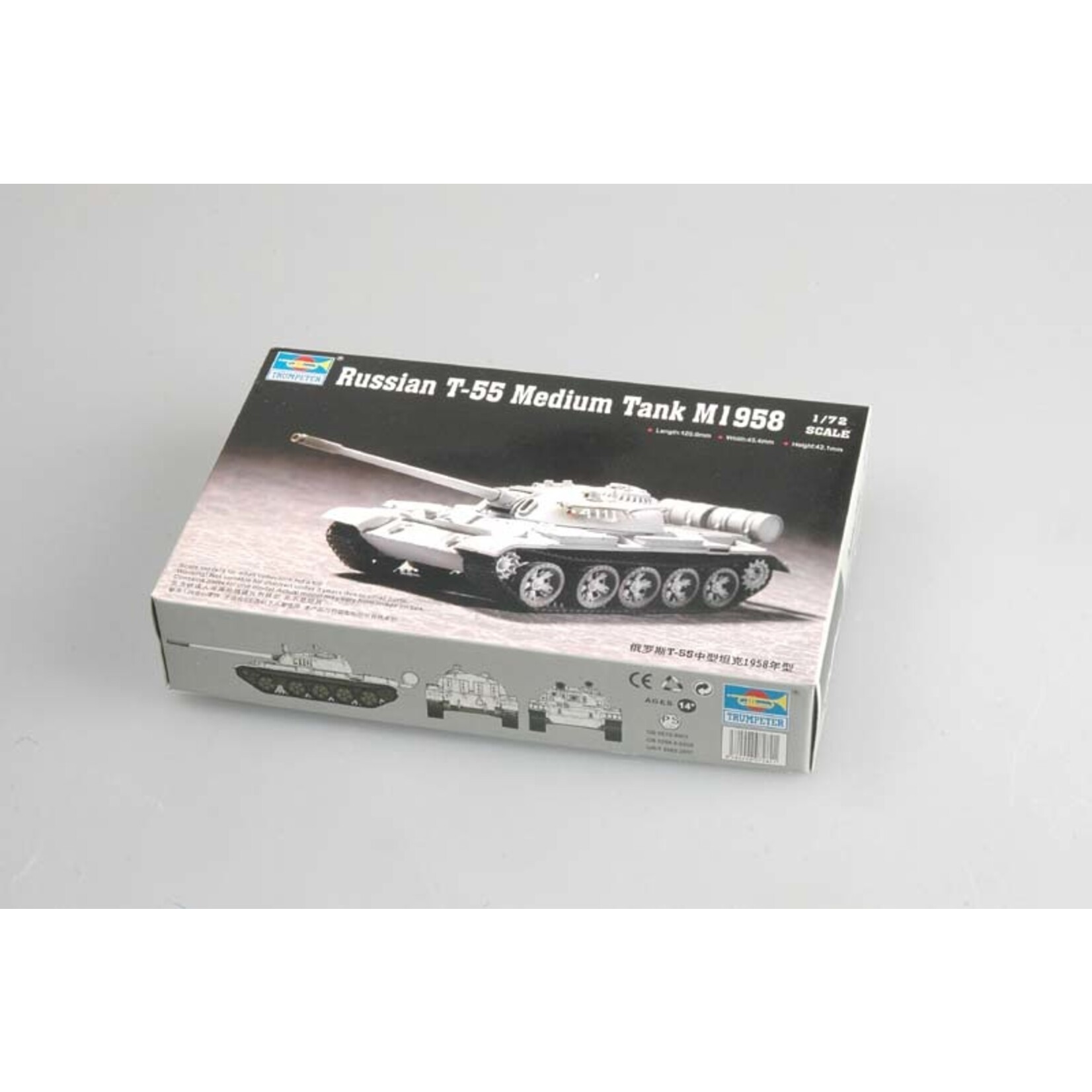 Trumpeter TSM 7282 - 1/72 Russian T-55 Medium Tank M1958