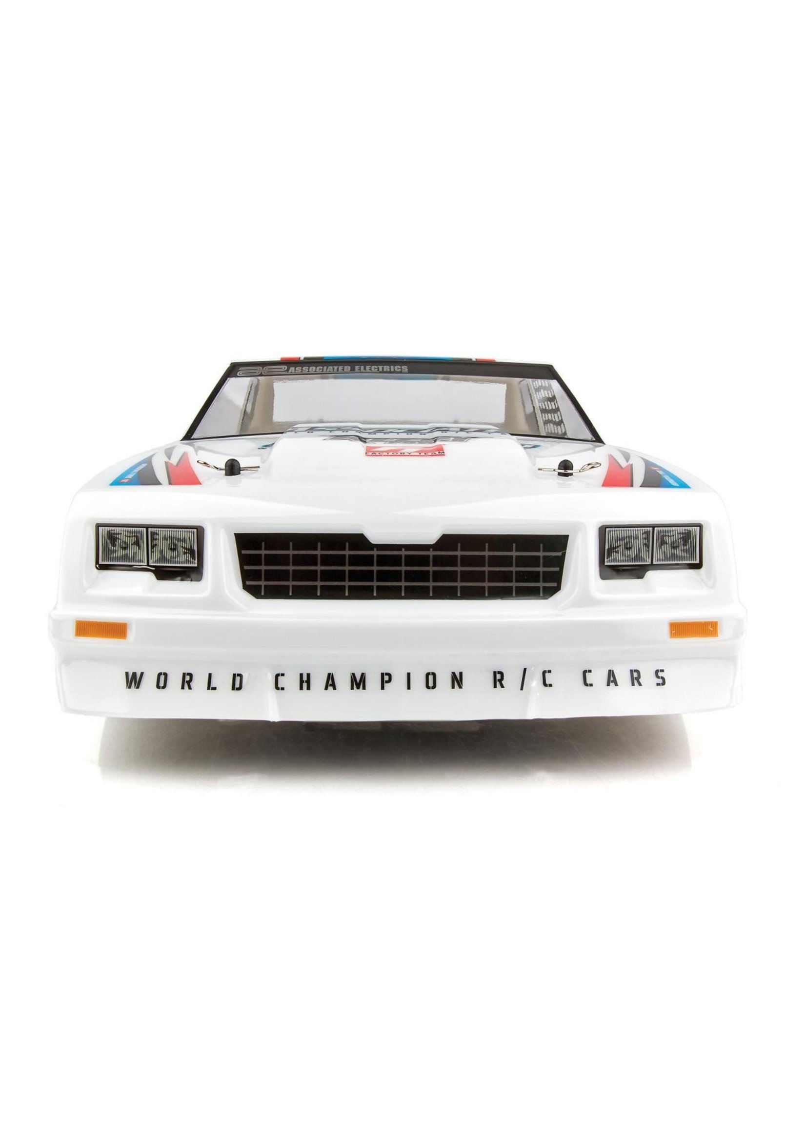 Associated 1/10 SR10 2WD Dirt Oval Race Car RTR - White