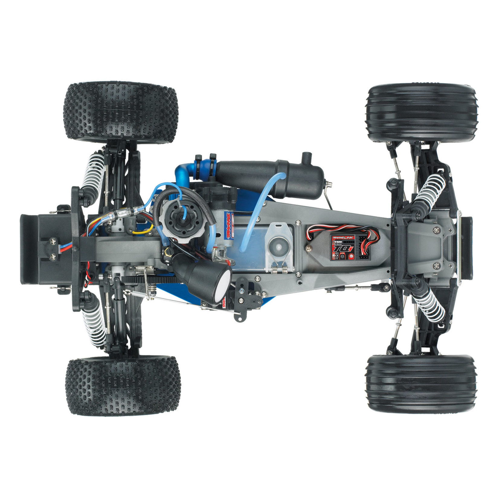 Traxxas 1/10 Nitro Rustler 2WD RTR Stadium Truck - Red
