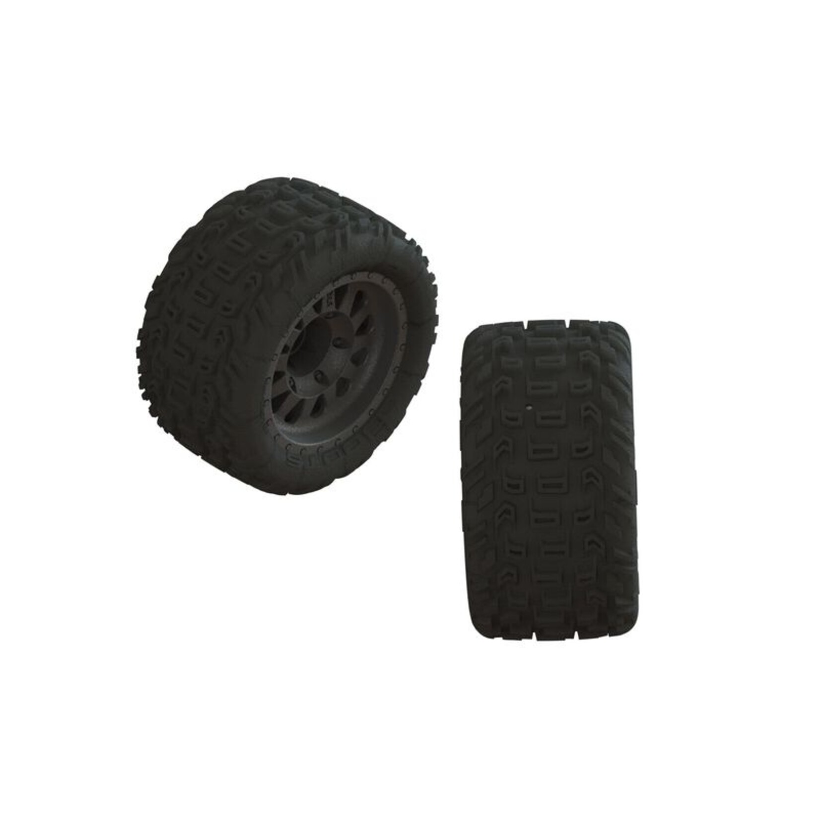 Arrma ARA550091 - 1/10 dBoots Katar MT Pre-Mounted Tire 14mm Hex (2)