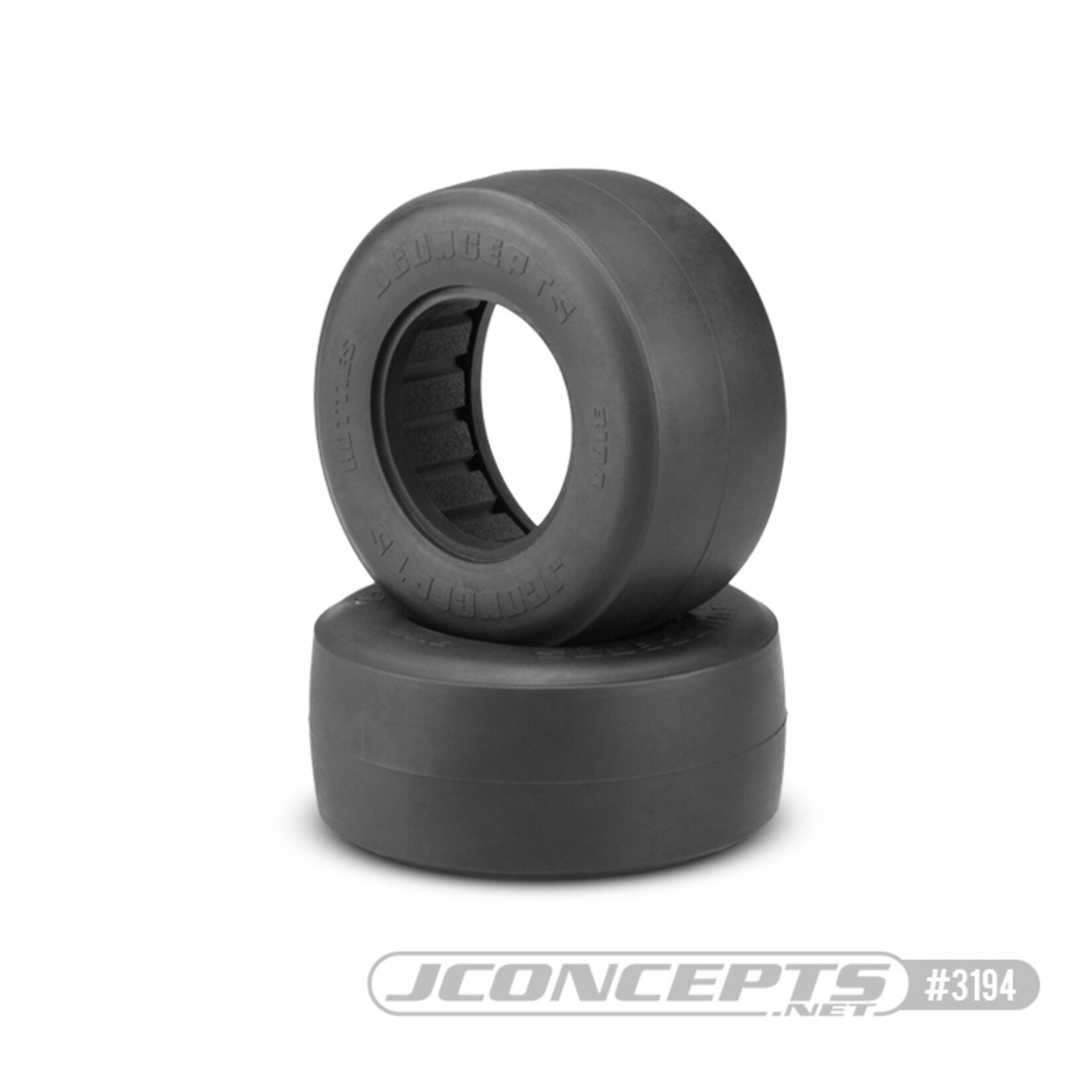 JConcepts JCO319405 - Hotties Short Course Truck Front & Rear Tires for Drag Racing - Gold Compound