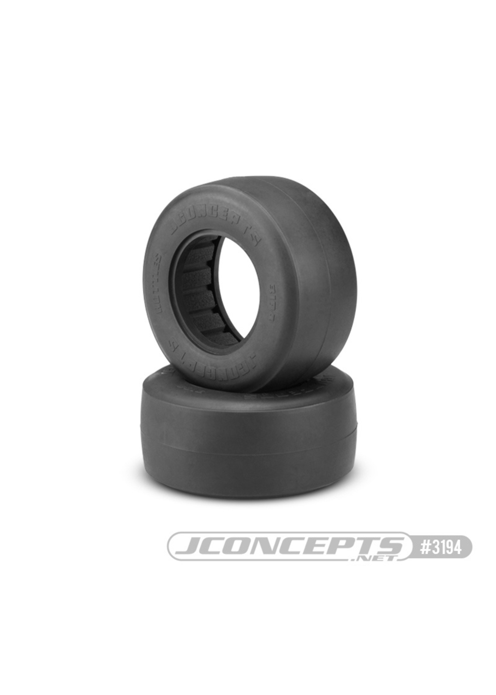 JConcepts JCO319405 - Hotties Short Course Truck Front & Rear Tires for Drag Racing - Gold Compound