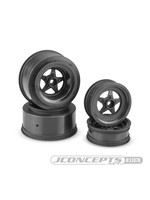 JConcepts JCO3387B - Startec Street Eliminator Wheels for Traxxas Slash and Bandit - Black