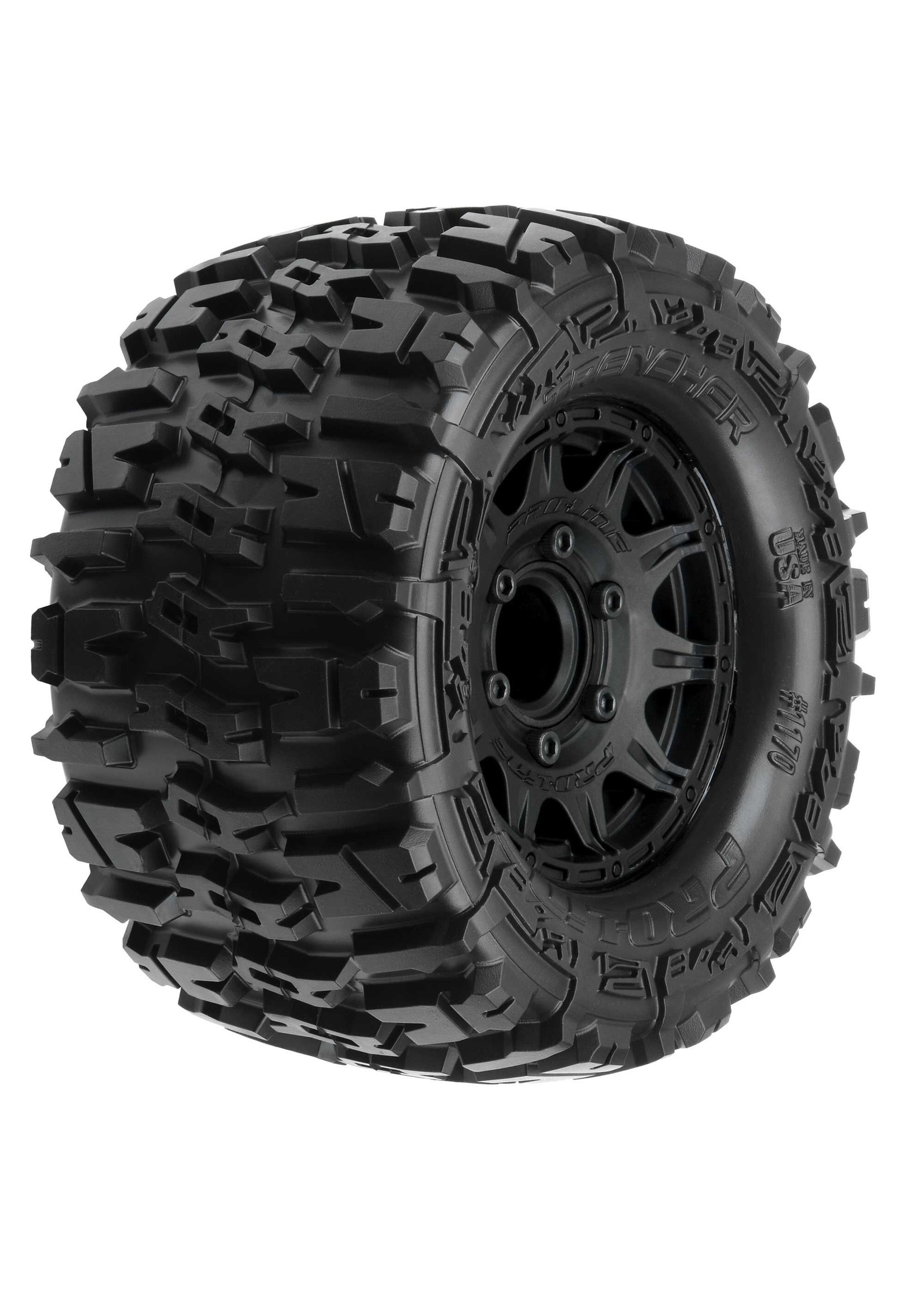 Pro-Line PRO117010 - Trencher 2.8" MTD Raid Black 6x30 F/R