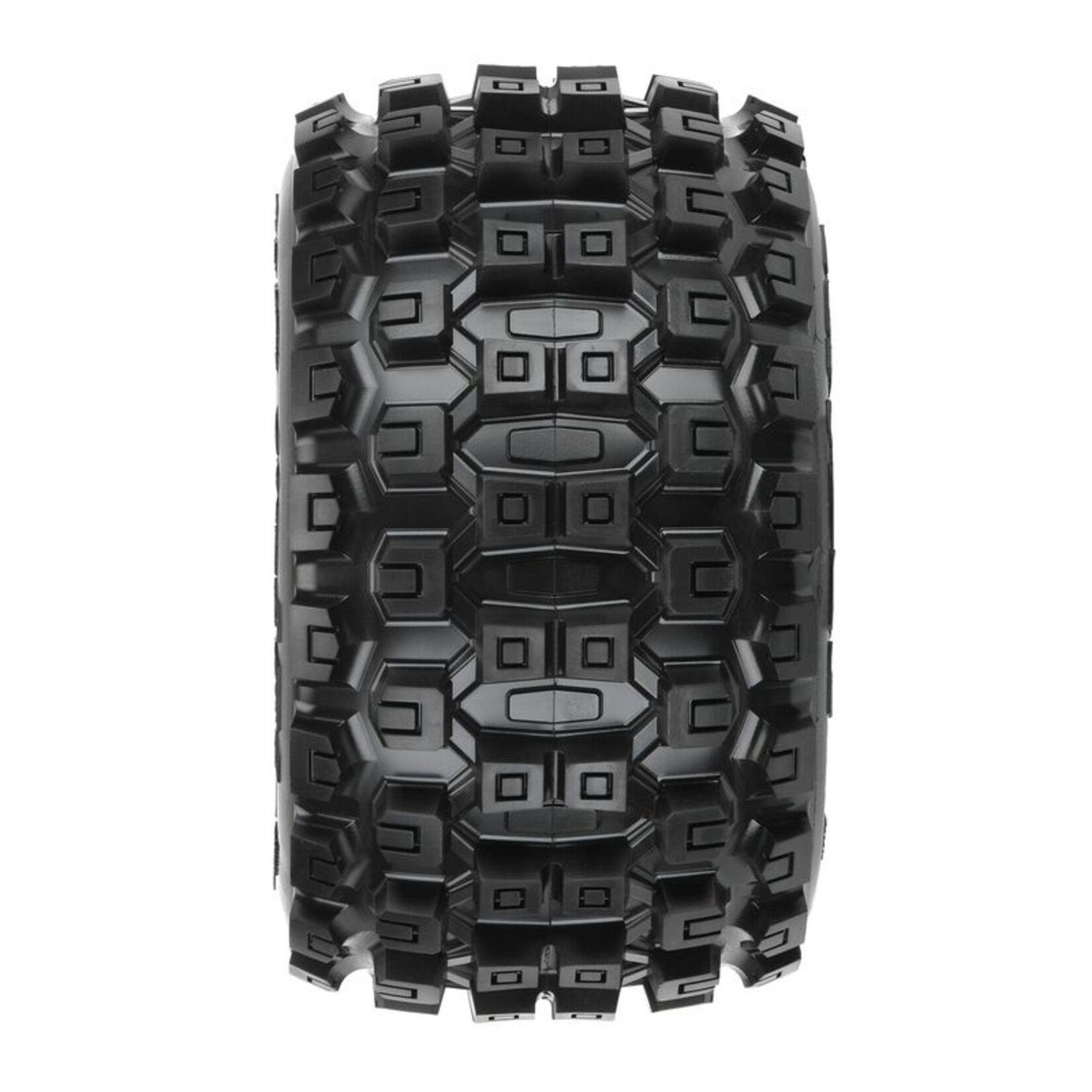 Pro-Line PRO1012710 - Badlands MX38 3.8" Mounted Raid MT Tires, 8x32 17mm F/R