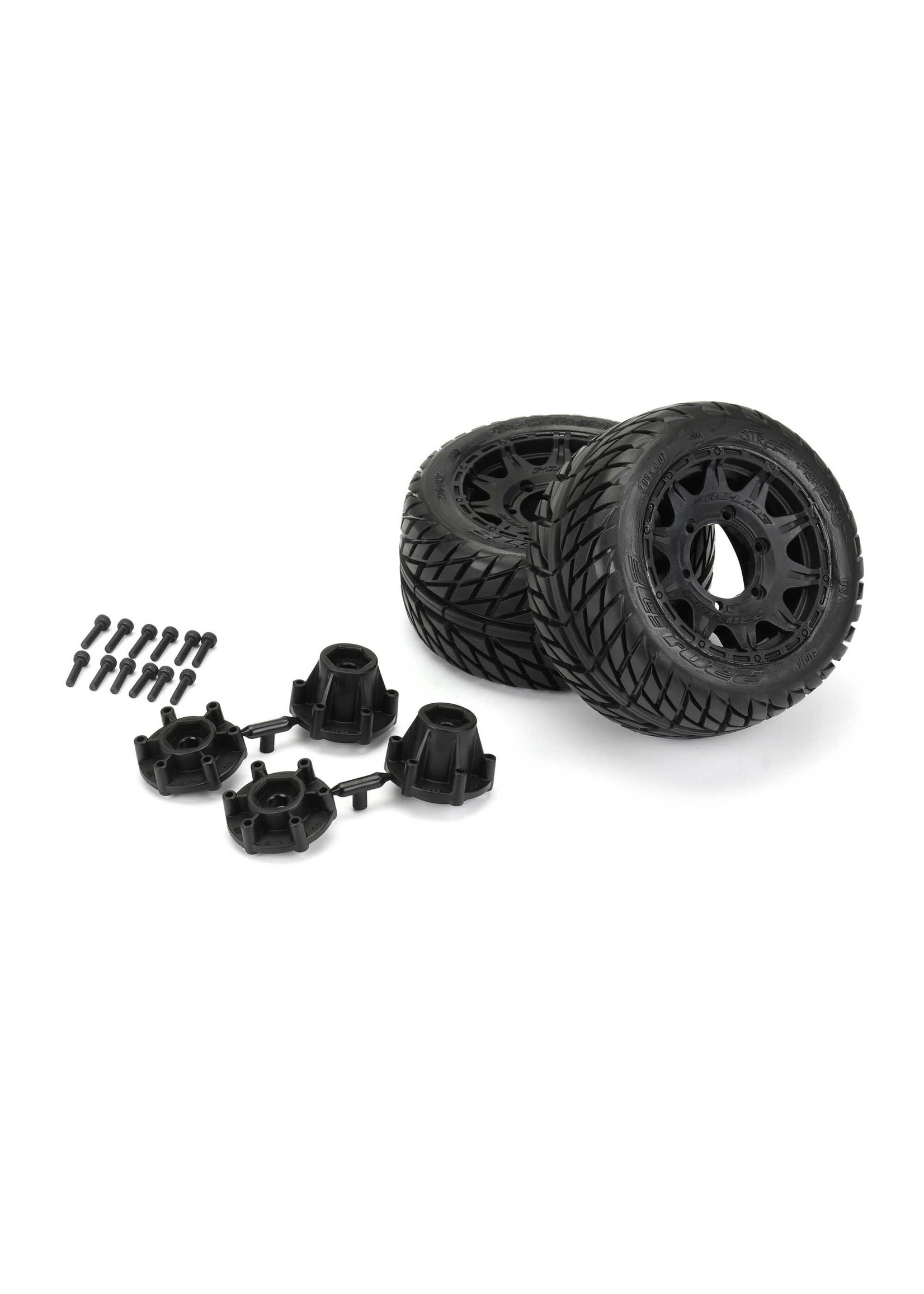 Pro-Line PRO1016110 - Street Fighter LP 2.8" MTD Raid Black 6 x 30 Tires, Front/Rear