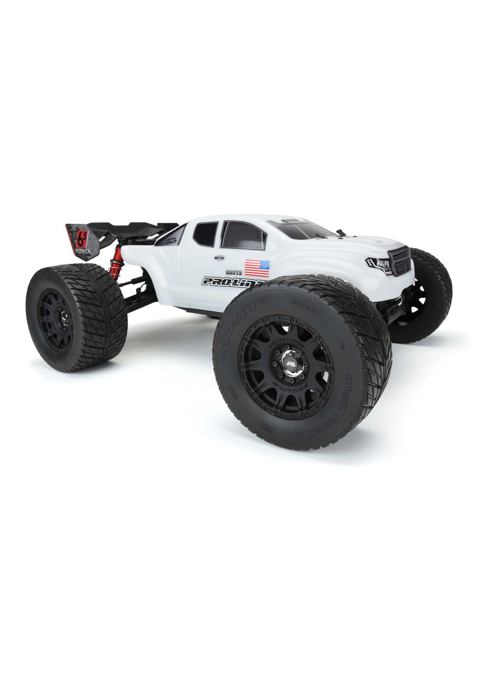 Pro-Line PRO1016710 - Street Fighter HP 3.8" BELTED Tires MTD Raid Wheels