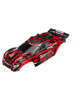 Traxxas 6718 - Rustler 4x4 Body - Red