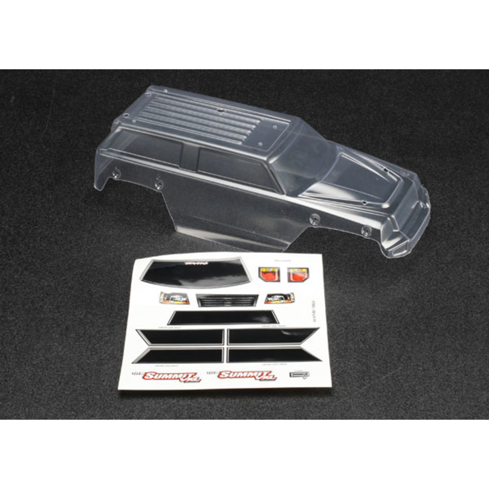 Traxxas 7211 - 1/16 Summit Body - Clear
