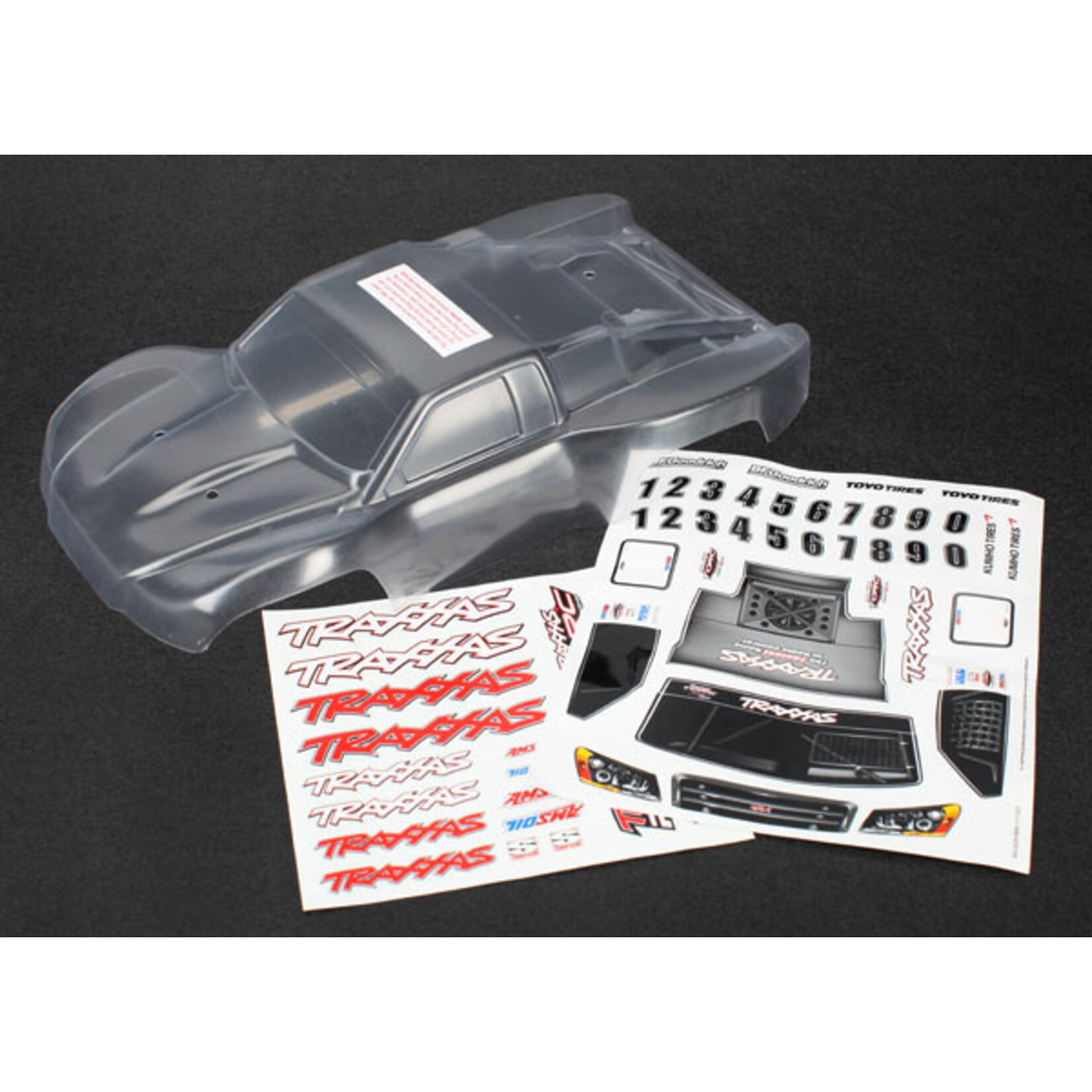 Traxxas 7012R - 1/16 Slash Body - Clear