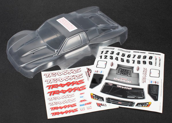 7012R - 1/16 Slash Body - Clear