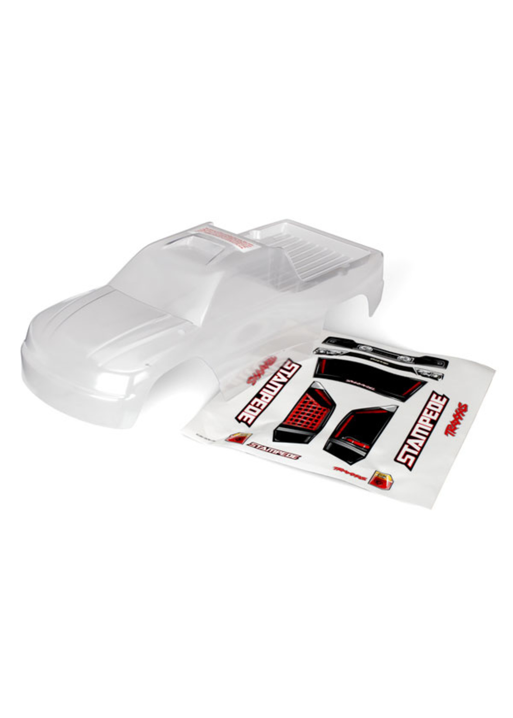 Traxxas 3617 - Stampede Body - Clear