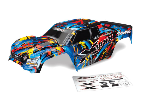 Traxxas X-Maxx Body - Rock & Roll 7711T Traxxas X-Maxx Body - Rock & Roll 7711T