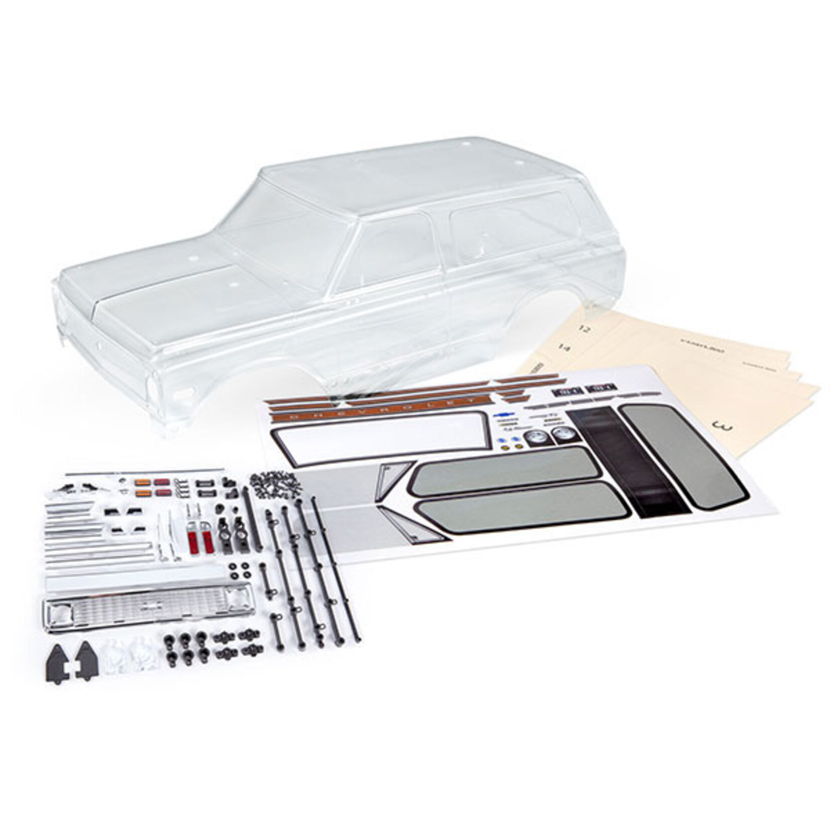 Traxxas 9111 - Chevrolet Blazer (1972) Body - Clear