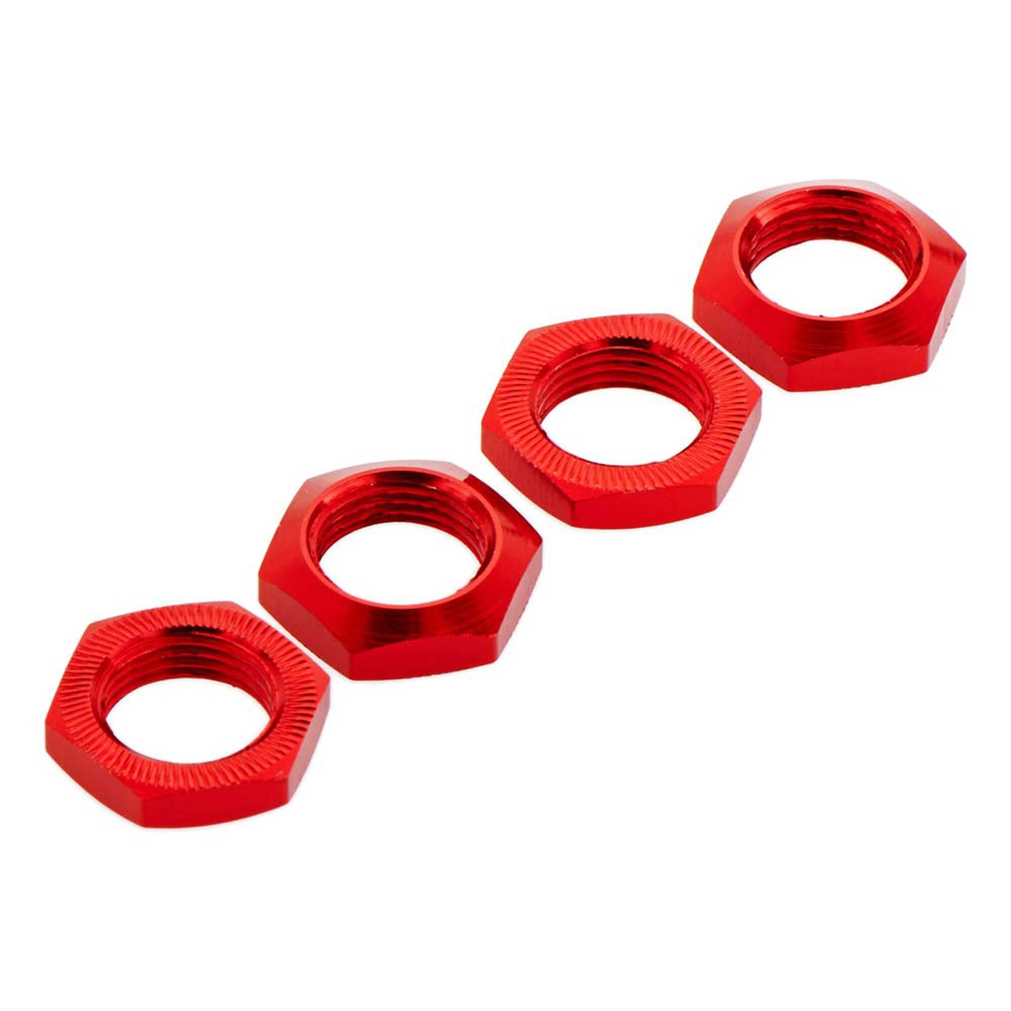 AR330360 - Aluminum Wheel Nut 17mm - Red