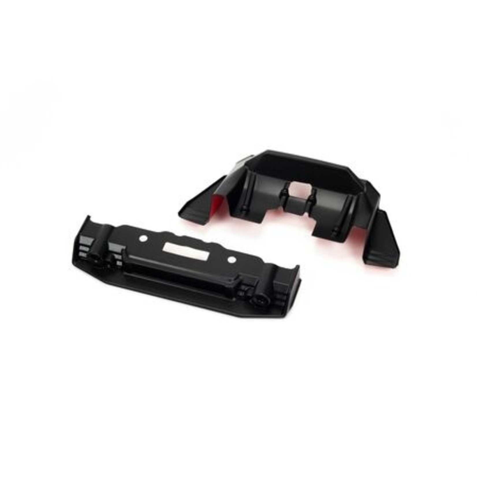 Arrma ARA410008 - Felony Painted Splitter & Diffuser - Black/Red