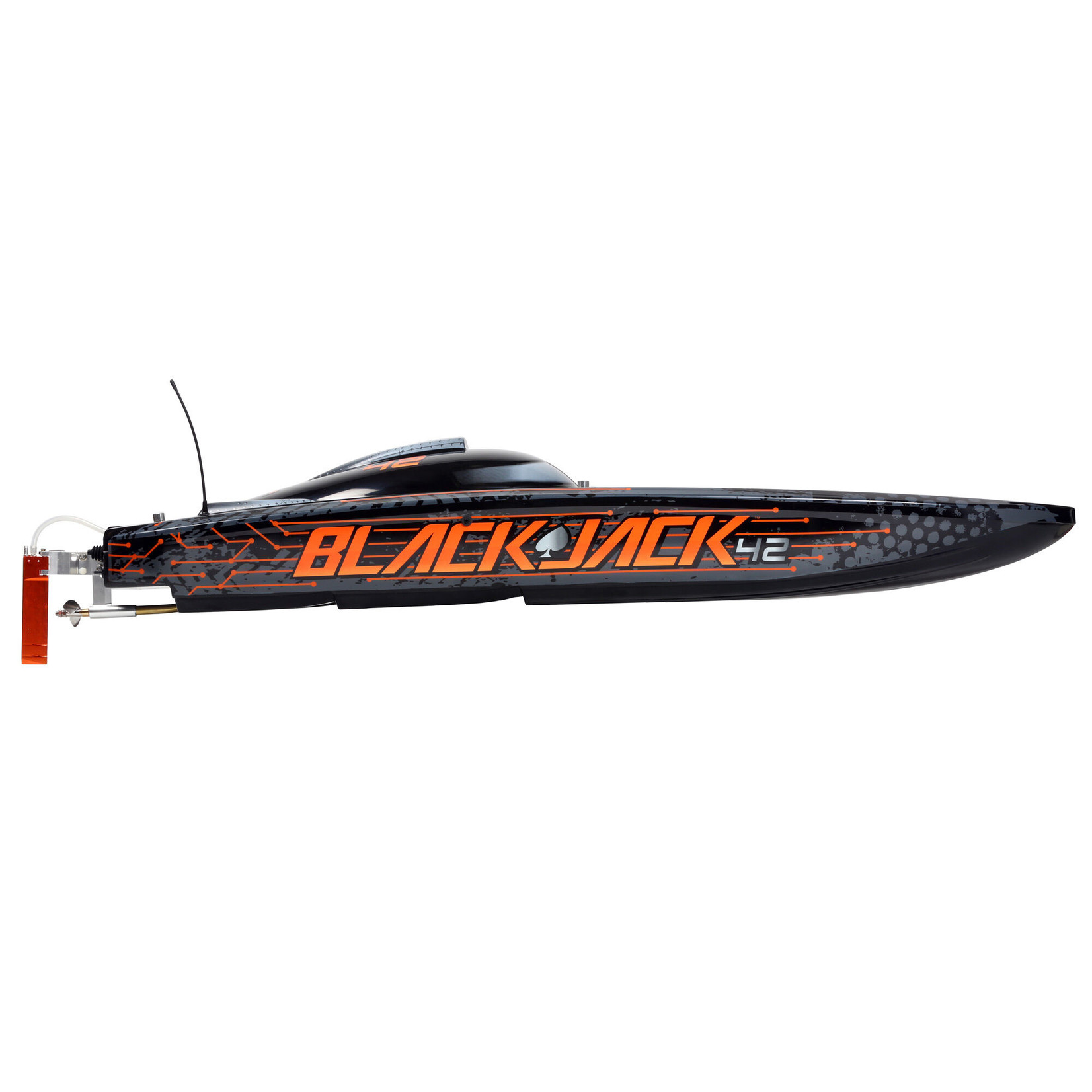 Pro Boat Blackjack 42" 8S Brushless Catamaran RTR - Black/Orange